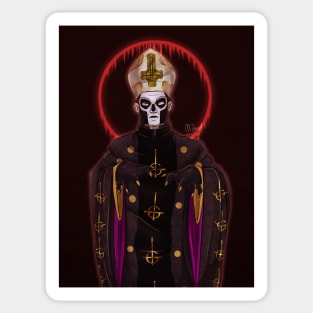 Papa Emeritus III - From the Pinnacle to the Pit Sticker